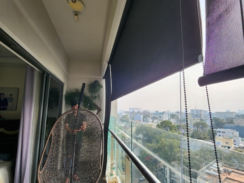 Rèm ban công chung cư everrich Quận 5